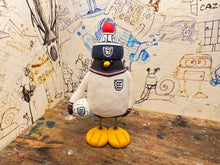 Load image into Gallery viewer, England penguin home shirt 1986 with woolly hat &amp; ball
