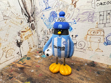 Load image into Gallery viewer, Peterborough United penguin home shirt 2010 with woolly hat &amp; ball
