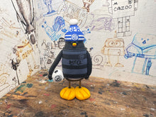 Load image into Gallery viewer, Queens Park Rangers penguin away shirt 2026/27 with football and woolly hat
