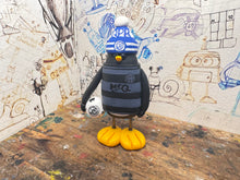 Load image into Gallery viewer, Queens Park Rangers penguin away shirt 2026/27 with football and woolly hat
