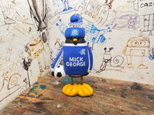 Load image into Gallery viewer, Peterborough United penguin 2026/27 with football and woolly hat
