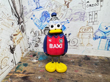 Load image into Gallery viewer, Preston Northern end duck 1996 away shirt with woolly hat
