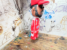 Load image into Gallery viewer, Lewis Hamilton cartoon character car mirror keyring
