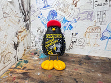 Load image into Gallery viewer, Nottingham Panthers playoff champions 2025 penguin with cap
