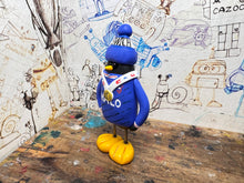 Load image into Gallery viewer, Ipswich town Penguin 2025/26 shirt with woolly hat and medal and 2026 promotion Premier League on the back
