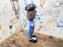 Load image into Gallery viewer, Peterborough United footballer cartoon character (James dornelly)
