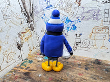 Load image into Gallery viewer, Birmingham City 1995/96 home shirt penguin with woolly hat &amp; ball
