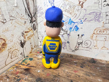 Load image into Gallery viewer, Btcc napa racing race driver Daniel Rowbottom with magnetised heads 2025 (cartoon character)
