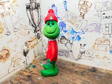 Load image into Gallery viewer, The Grinch in his wrexham shirt and woolly hat
