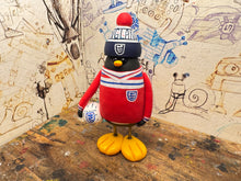 Load image into Gallery viewer, England penguin away shirt 1982 with woolly hat &amp; ball
