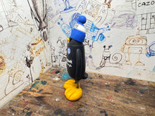 Load image into Gallery viewer, Peterborough United penguin 2011/12 with football and woolly hat
