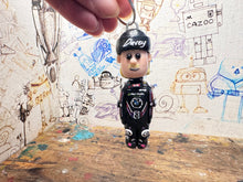 Load image into Gallery viewer, Davey Todd cartoon character keyring
