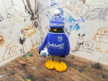 Load image into Gallery viewer, Gillingham penguin 2026/27 with football and woolly hat
