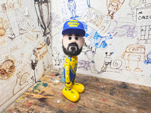 Load image into Gallery viewer, Btcc napa racing race driver Daniel Rowbottom with magnetised heads 2025 (cartoon character)

