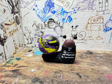 Load image into Gallery viewer, F1 snail with helmet (Lewis Hamilton) 2024
