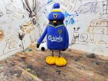 Load image into Gallery viewer, Wimbledon penguin home shirt 1988/89 with football and woolly hat
