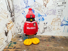 Load image into Gallery viewer, Wrexham AFC 1997 penguin with woolly hat
