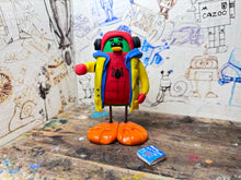 Load image into Gallery viewer, Spider-Man duck with book and movable arm
