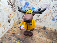 Load image into Gallery viewer, FA Cup football Mansfield town stag with his 2025/26 shirt &amp; FA Cup football
