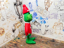 Load image into Gallery viewer, The Grinch in his wrexham shirt and woolly hat
