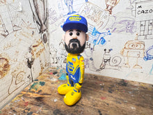 Load image into Gallery viewer, Btcc napa racing race driver Daniel Rowbottom with magnetised heads 2025 (cartoon character)

