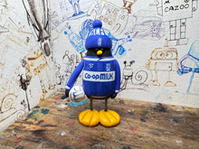 Load image into Gallery viewer, Birmingham City 1986/87 home shirt penguin with woolly hat &amp; ball
