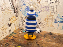 Load image into Gallery viewer, Queens Park Rangers penguin 2026/27 with football and woolly hat

