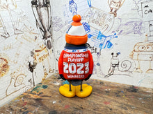 Load image into Gallery viewer, Luton town penguin 2023 shirt, playoff winners
