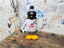 Load image into Gallery viewer, Derby County penguin home shirt 1984 with ball &amp; woolly hat
