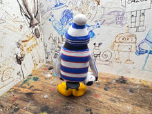Load image into Gallery viewer, Queens Park Rangers penguin 1983/85 with football and woolly hat (Copy)
