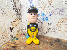 Load image into Gallery viewer, Btcc napa 100 racing race driver Ash Sutton with moving head side to side heads 2025 (cartoon character)
