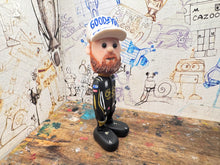 Load image into Gallery viewer, Btcc racing race driver Josh Cook with moving head side to side heads 2025 (cartoon character)

