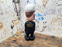 Load image into Gallery viewer, Btcc racing race driver Josh Cook with moving head side to side heads 2025 (cartoon character)
