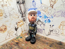 Load image into Gallery viewer, Btcc racing race driver Josh Cook with moving head side to side heads 2025 (cartoon character)
