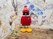 Load image into Gallery viewer, Wrexham AFC 1980 penguin with woolly hat
