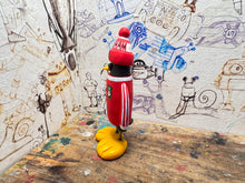 Load image into Gallery viewer, Wrexham AFC 1980 penguin with woolly hat
