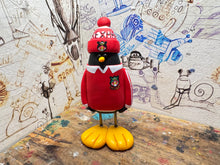 Load image into Gallery viewer, Wrexham AFC 1977 penguin with woolly hat
