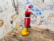 Load image into Gallery viewer, Wrexham AFC 1977 penguin with woolly hat

