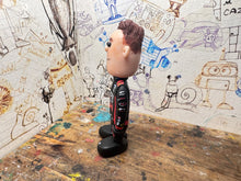 Load image into Gallery viewer, Btcc racing race driver Árón Tayor-Smith with moving head side to side heads 2025 (cartoon character)
