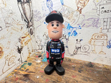 Load image into Gallery viewer, Btcc racing race driver dan Lloyd with moving head side to side heads 2025 (cartoon character)

