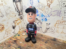Load image into Gallery viewer, Btcc racing race driver dan Lloyd with moving head side to side heads 2025 (cartoon character)
