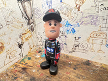Load image into Gallery viewer, Btcc racing race driver dan Lloyd with moving head side to side heads 2025 (cartoon character)
