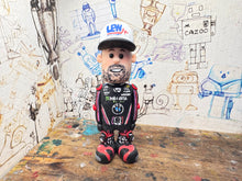 Load image into Gallery viewer, Peter Hickman cartoon character with moving head 2025
