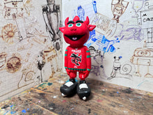 Load image into Gallery viewer, Cardiff devils, Taz ice hockey mascot
