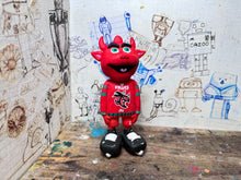 Load image into Gallery viewer, Cardiff devils, Taz ice hockey mascot
