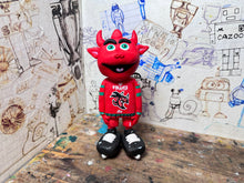 Load image into Gallery viewer, Cardiff devils, Taz ice hockey mascot
