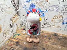 Load image into Gallery viewer, one off special Tom Ingram sheep with a drawing of Tom Ingram at the front (one of special)
