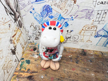 Load image into Gallery viewer, one off special Tom Ingram sheep with a drawing of Tom Ingram at the front (one of special)
