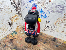 Load image into Gallery viewer, Tommy Bridewell sheep with a drawing of Tommy Bridewell at the front
