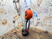 Load image into Gallery viewer, Notts County pumpkin man with football boots
